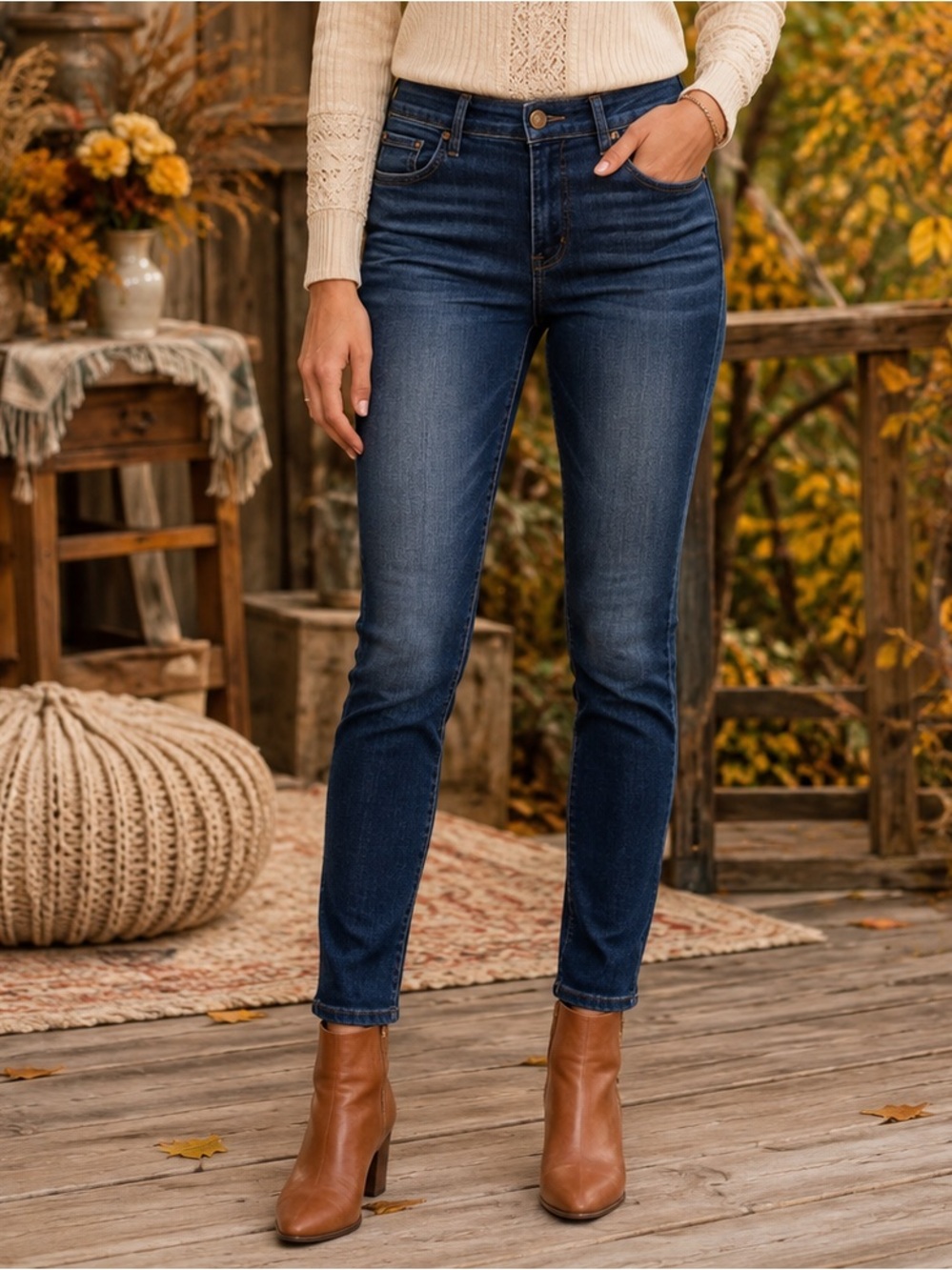 LOFT Blue Denim Jeans